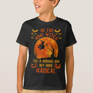 Ik ben de Noni Heks Als Een Normale Oma Halloween T-shirt