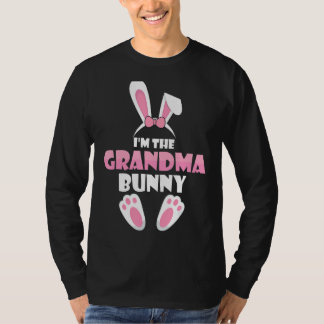Ik ben de oma Bunny Funny Familie die Easte aanpas T-shirt