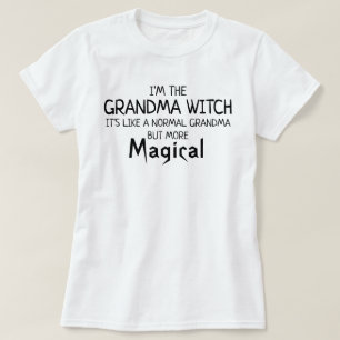 Ik ben de oma Witch Halloween T-shirt