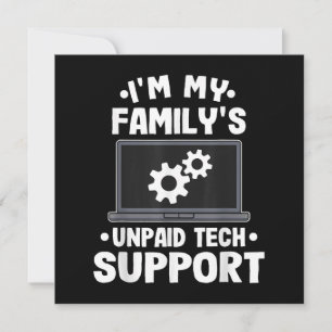 Ik ben de onbetaalde computer van mijn familie voo