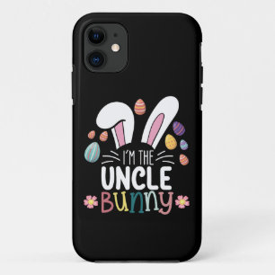Ik ben de Oom Bunny Paasfamilie Matching iPhone 11 Hoesje