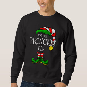 Ik ben de prinses elfgroep Kerstmis Matching Fami Trui