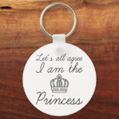 Ik ben de prinses sleutelhanger (Voorkant)