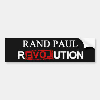 Ik ben de Rand Paul revolutie Bumpersticker