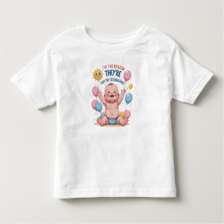 Ik ben de reden dat ze het vieren kinder shirts