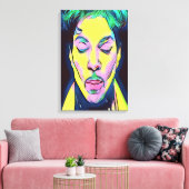 Ik ben de Regen Canvas Afdruk (Insitu (Woonkamer))