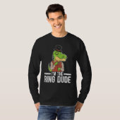 Ik ben de Ring Man Page Boy Wedding Cotillion T Re T-shirt (Voorkant volledig)