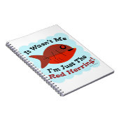 Ik ben de Rode Haring Notitieboek (Rechterzijde)