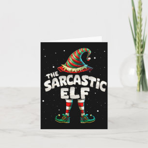 Ik ben de sarcastische elfenfamilie-matchinggroep  kaart