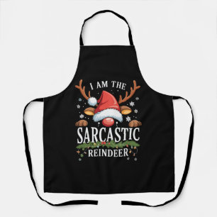 Ik Ben De Sarcastische Rendier Kerstvakantie Schort