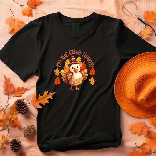Ik ben de Schattigee Turkije Thanksgiving Grappig T-shirt