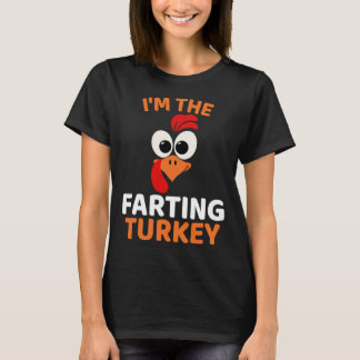 Ik ben de scheetende kalkoen t-shirt