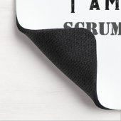 Ik ben de scrum master agile mok, muismat (Hoek)