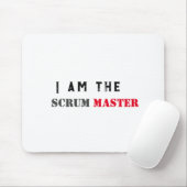 Ik ben de scrum master agile mok, muismat (Met muis)