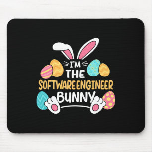 Ik ben de software engineer Bunny Developer Pasen  Muismat