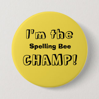 Ik ben de Spelling Bee Champ Button