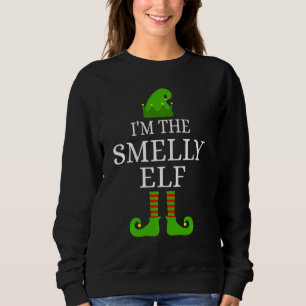 Ik ben de stinkende Elf Matching Family Group Xmas Trui