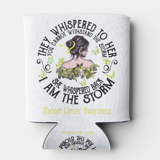 Ik ben de Storm bladerkanker Blikjeskoeler (Achterkant)