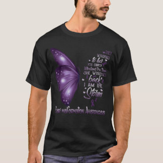 Ik ben de storm Chiari malformatie Bewustzijn Butt T-shirt