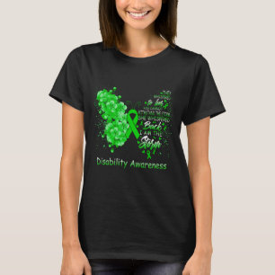 Ik ben de Storm Disability Awareness Butterfly T-shirt