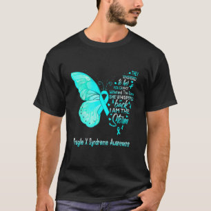 Ik ben de Storm Fragile X Syndrome Awareness Butte T-shirt