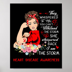 Ik ben de Storm hartziekte Poster