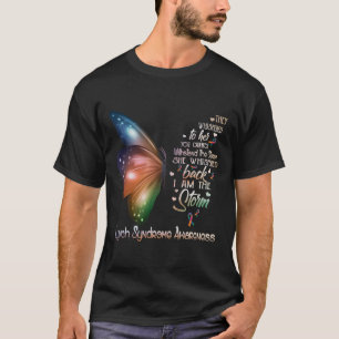 Ik ben de Storm Lynch Syndrome Awareness Butterfly T-shirt