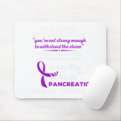 Ik ben de Storm pancreaskankerstrijder Muismat (Met muis)