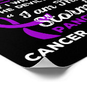 Ik ben de Storm pancreaskankerstrijder Poster (Hoek)