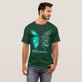 Ik ben de storm PTSD Awareness Butterfly T-shirt (Voorkant volledig)