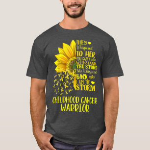 Ik ben de Storm sterkste kinderkankeraansterver Su T-shirt