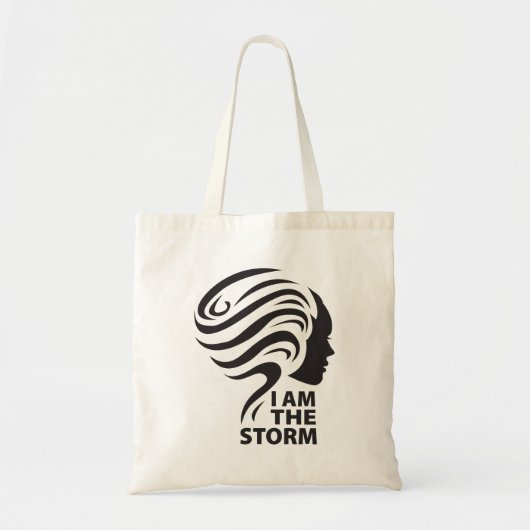 Ik ben de Storm totebag Tote Bag (Voorkant)