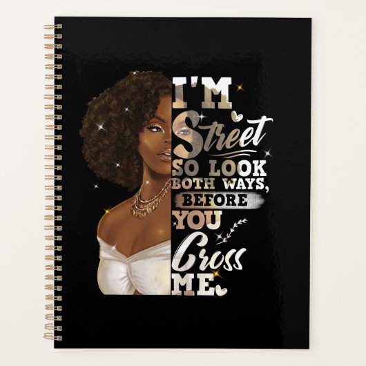 Ik ben de straat, dus kijk beide manieren, voordat planner (Voorkant)