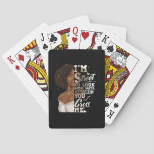 Ik ben de straat, dus kijk beide manieren, voordat pokerkaarten