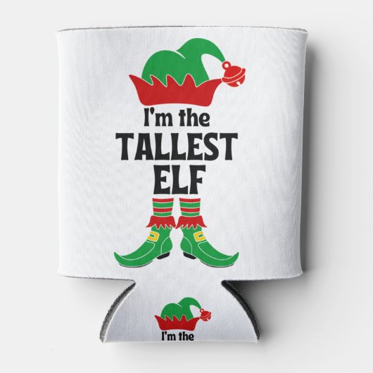 Ik ben de Tallest Elf Blikjeskoeler (Voorkant)