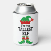 Ik ben de Tallest Elf Blikjeskoeler (Blikje Achterkant)