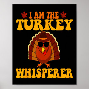 Ik ben de Turkije fluisteraar Turkije jacht minnaa Poster
