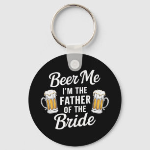 Ik ben de vader van de Bride grappige Drink.. Sleutelhanger