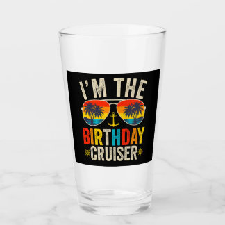Ik ben de verjaardag cruiser vakantie drinken glas