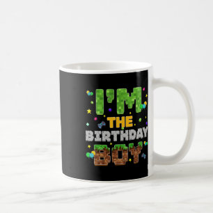 Ik ben de verjaardags Pixel Gamer Feest Matching F Koffiemok