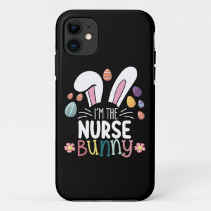Ik ben de verpleegster Bunny Paas Matching iPhone 11 Hoesje