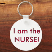 Ik ben de verpleegster sleutelhanger (Voorkant)