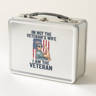 Ik Ben de Veterane Patriottische Vrouwelijke Veter