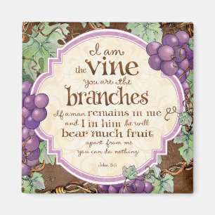 Ik ben de Vine Magnet van de Manuscript Magneet