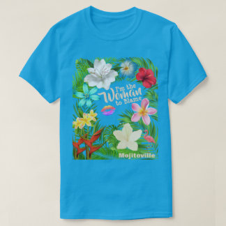 Ik ben de Vrouw die T-Shirt de schuld geeft