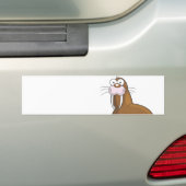 Ik BEN de Walrus Bumpersticker (Op auto)