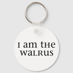 Ik ben de Walrus Sleutelhanger
