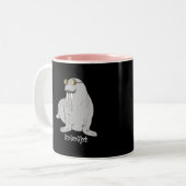 Ik ben de Walrus Tweekleurige Koffiemok (Voorkant links)