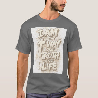 Ik ben de Weg, de Waarheid, en het Leven – Graffit T-shirt