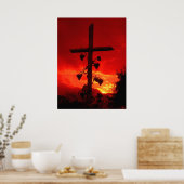 Ik ben de wijnstok, jij bent het poster van de tak (Keuken)